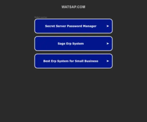 Watsap.com(Watsap) Screenshot