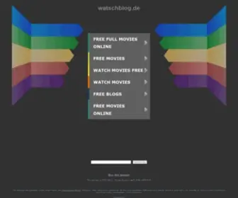 Watschblog.de(This domain may be for sale) Screenshot