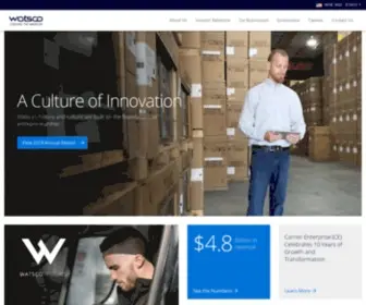 Watsco.com(Watsco) Screenshot
