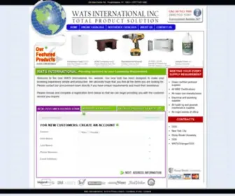 Watsinternational.com(Watsinternational) Screenshot