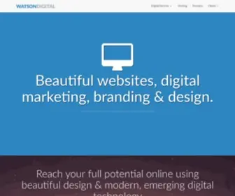 Watsondigital.co.uk(Watson Digital) Screenshot