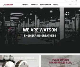 Watsongym.co.uk(Watson Gym Equipment) Screenshot