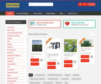 Watsonhire.ie(Watson Hire) Screenshot