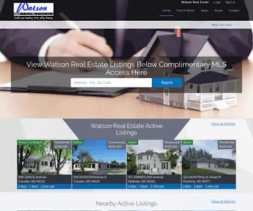 Watsonrealestate.net(Cavalier Real Estate) Screenshot