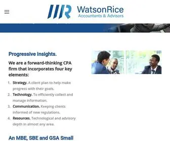 Watsonrice.com(Implementing Solutions) Screenshot