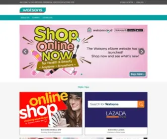 Watsons.biz.id(Watsons indonesia) Screenshot