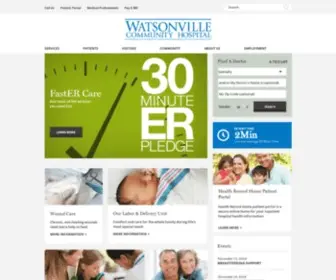 Watsonvillehospital.com(WatsonvilleHospital) Screenshot