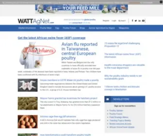 Wattagnet.com(The resource for the global poultry industry) Screenshot