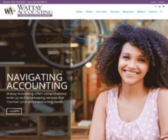 Wattayaccounting.com(Wattay Accounting) Screenshot