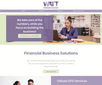 Wattbizsolutions.com(WATT Business Solutions) Screenshot