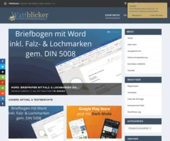 Wattblicker.de(ANDROID™) Screenshot