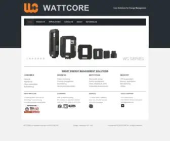 Wattcore.com(WATTCORE) Screenshot