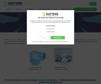 Watterie.de(Watterie) Screenshot