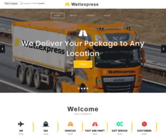 Wattexpress.org(Transportation and Logistics) Screenshot