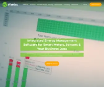 Wattics.com(Energy Management & Monitoring System Software) Screenshot