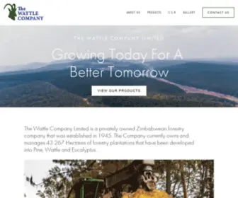 Wattle.co.zw(The Wattle Company) Screenshot