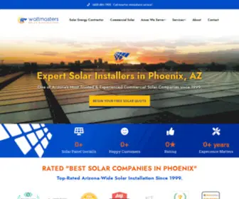 Wattmasters.com(Electrician Phoenix) Screenshot