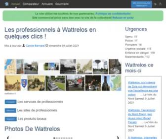 Wattrelos.fr(Wattrelos) Screenshot