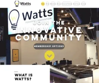 Wattscoworking.com(Watts Coworking) Screenshot