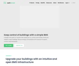 Wattsense.com(Wattsense) Screenshot