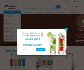 Wattspremier.com(Home Water Filtration Company) Screenshot