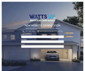 Wattsupelectrical.com.au(Your local Queensland certified electricians) Screenshot