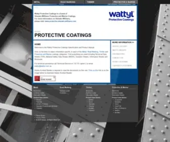 Wattylindustrial.com.au(Wattyl Protective Coatings) Screenshot