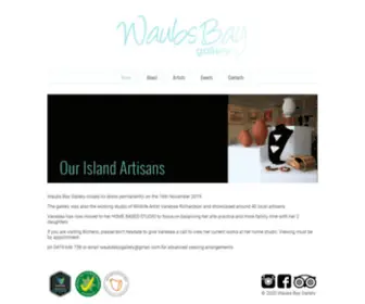 Waubsbaygallery.com(Waubs Bay Gallery) Screenshot