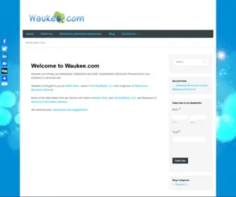 Waukee.com(Waukesha Partners for Success Waukee) Screenshot