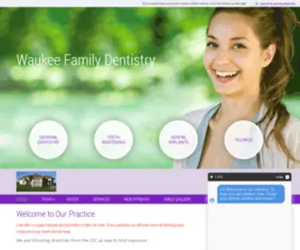 Waukeefamilydentistry.com(Waukee, IA Dentist) Screenshot