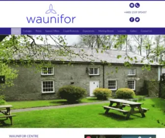 Waunifor.com(Holiday Cottage) Screenshot