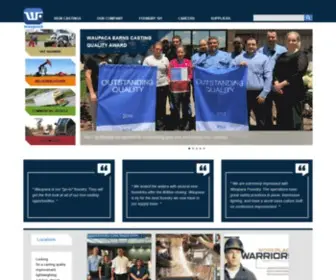 Waupacafoundry.com(Waupaca Foundry. Our company) Screenshot