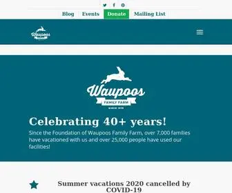 Waupoos.com(Waupoos Family Farm) Screenshot