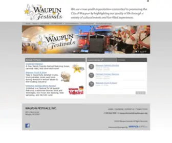 Waupunfestivals.com(Waupunfestivals) Screenshot