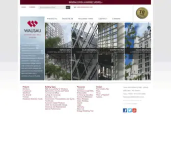 Wausauwindows.com(Energy Efficient Commercial Windows and Curtainwall) Screenshot