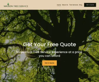 Wausontreeservice.com(Wauson Tree Service) Screenshot