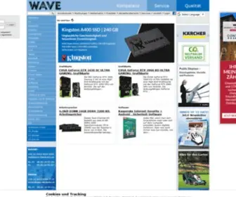 Wave-Distribution.de(WAVE Distribution & Computersysteme GmbH) Screenshot