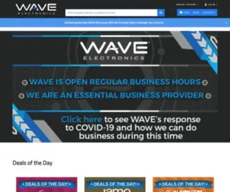 Wave-Electronics.com Screenshot