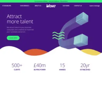 Wave-RS.co.uk(Talent Acquisition) Screenshot