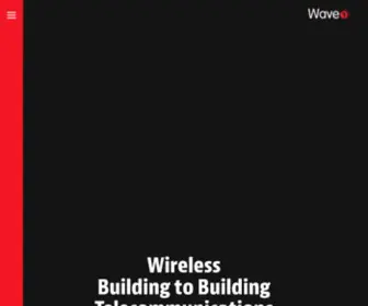 Wave1.com.au(Wireless Building to Building Communications and Technology) Screenshot