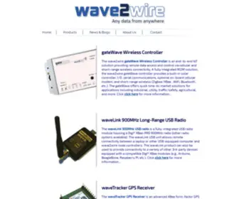 Wave2Wire.com(Any data from anywhere) Screenshot