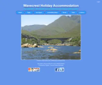 Wavecrestholidays.co.za(Wavecrest Holiday Accommodation) Screenshot