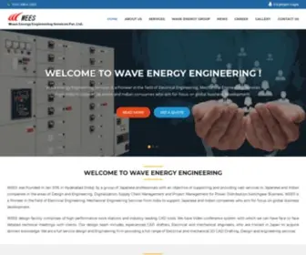 Wavee.co.in(WAVE ENERGY ENGINEERING SERVICES) Screenshot