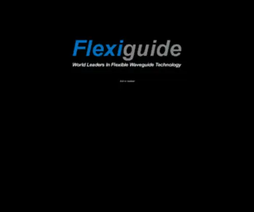 Waveguidesuk.co.uk(WAVEGUIDE SUPPLIERS) Screenshot