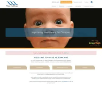 Wavehealthcare.com(Wave Healthcare) Screenshot