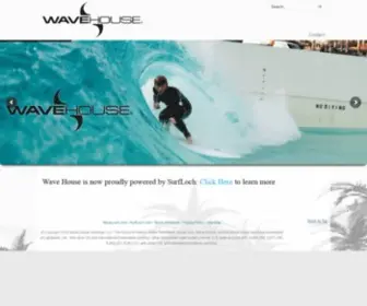 Wavehouse.com(Wave house) Screenshot