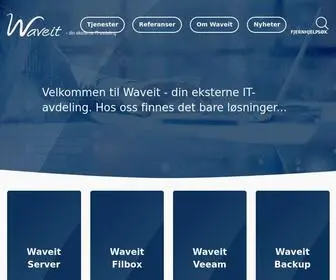 Waveit.no(Hjem) Screenshot