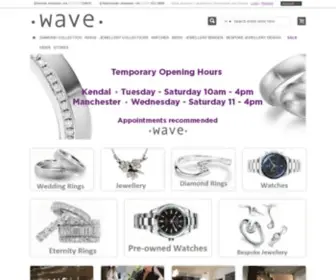 Wavejewellery.com(Jewellers in Kendal) Screenshot