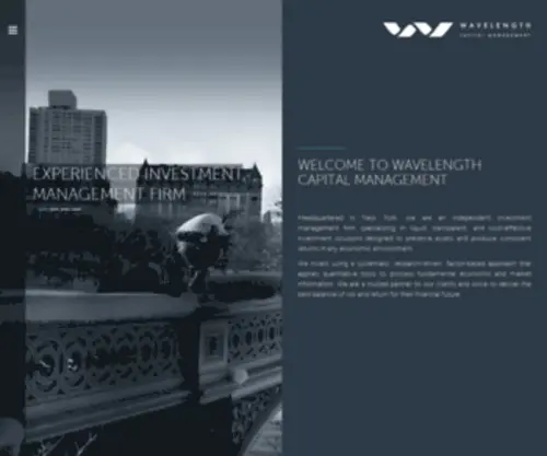 Wavelengthfunds.com(Wavelength Capital Management) Screenshot