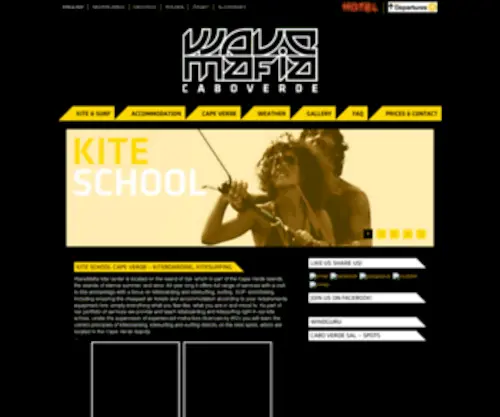Wavemafia.com(Kitesurfing, kiteboarding) Screenshot